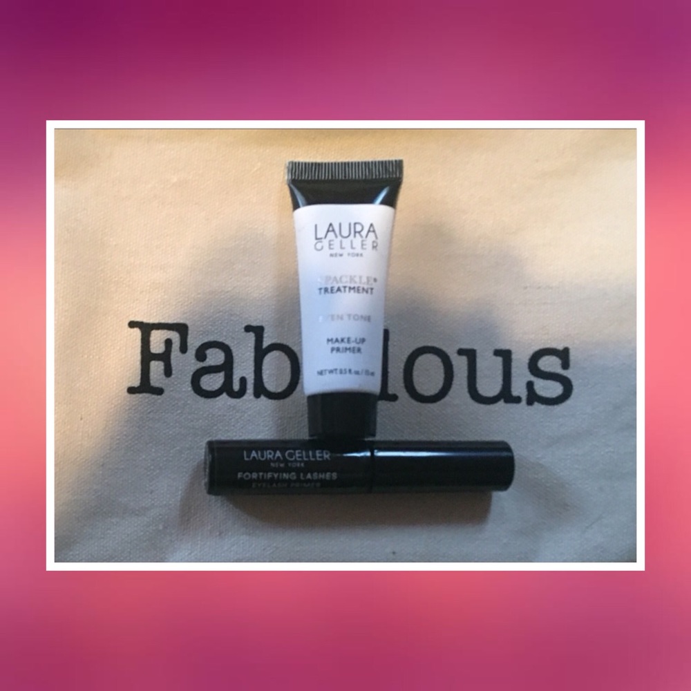 ❇️Firm❇️Laura Geller Primer &Mascara w/ Makeup Bag